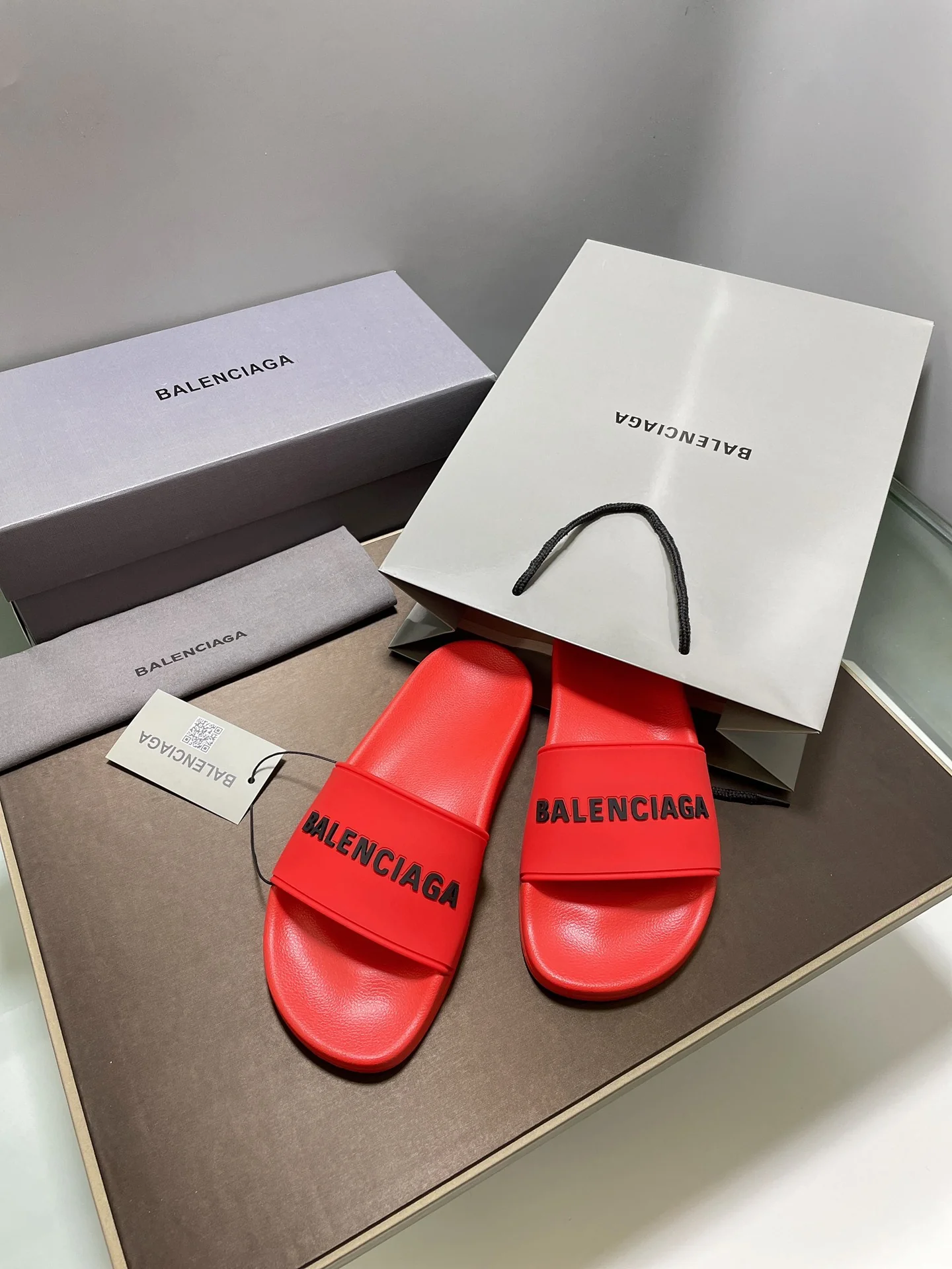 Balenciaga - Новая модель 2022 года - Тапочки с эффектом памяти и улучшенной упругостью - 11