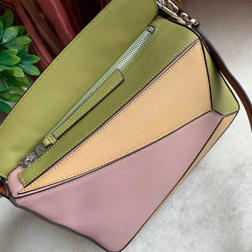 Сумка-пазл Loewe весна/лето 2019 из телячьей кожи