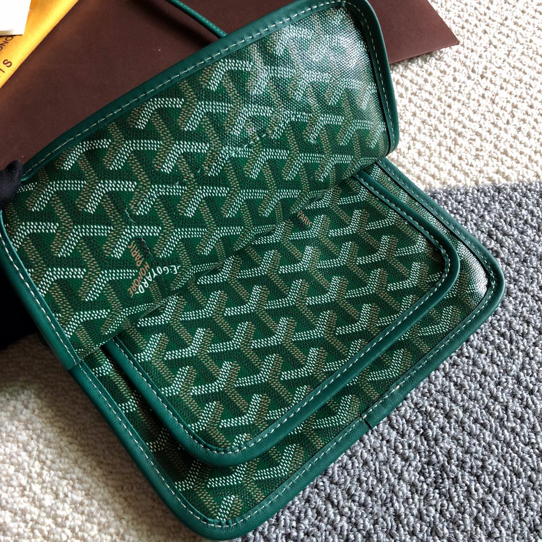 Серия Goyard Plumet — трехслойная сумка — 9