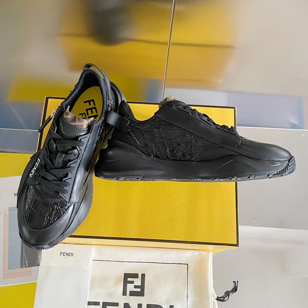 Fendi - Повседневные кроссовки - Черные