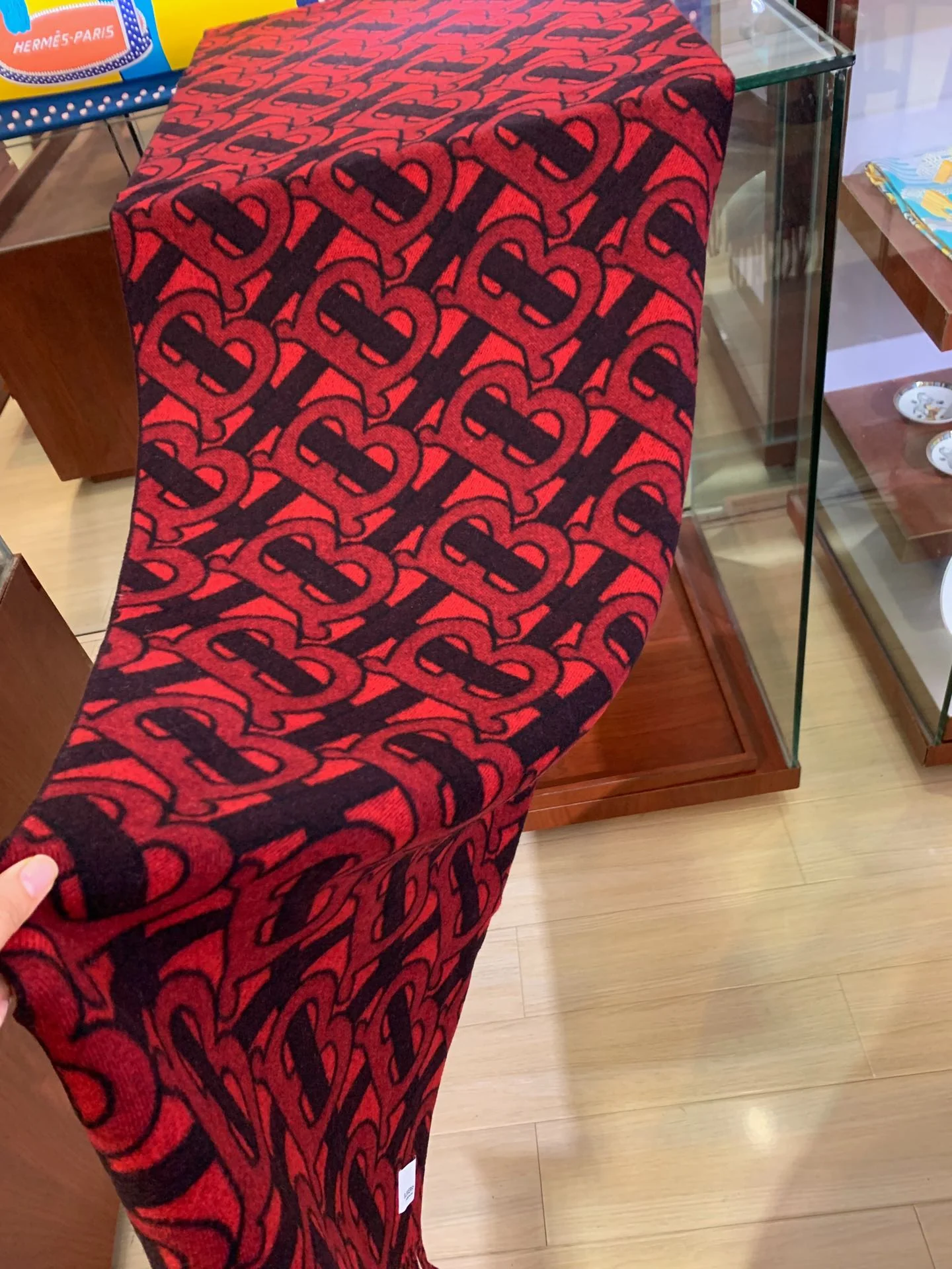 Классический кашемировый шарф/шаль Burberry - 50 см - 200 см - 100 см