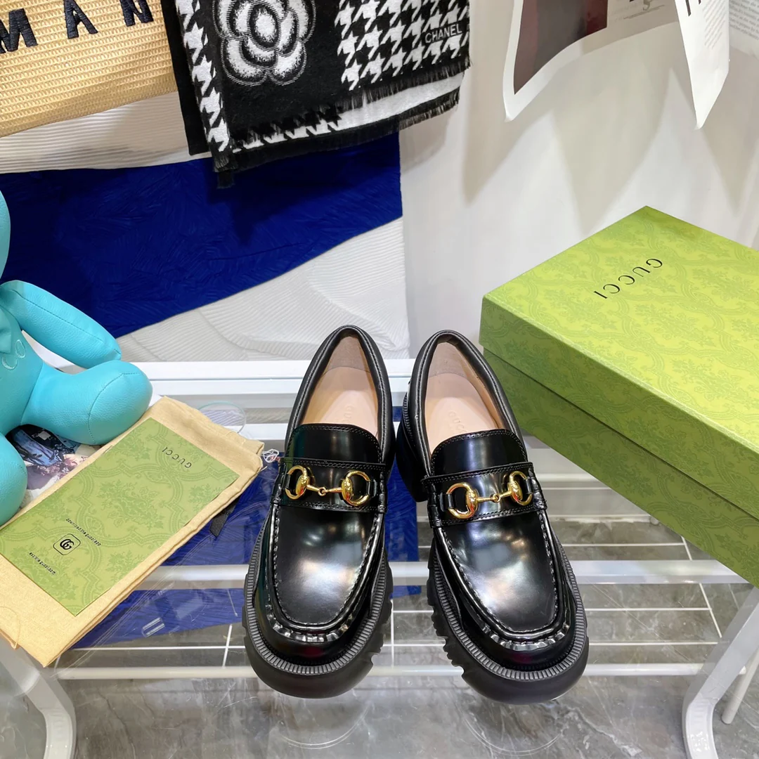 Лоферы на платформе Gucci