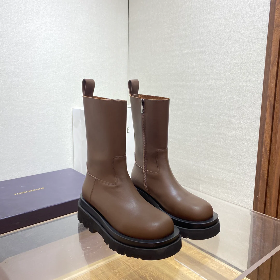 Новинка сезона осень/зима 2022 от BV - Ботильоны - Популярная модель - Коричневый