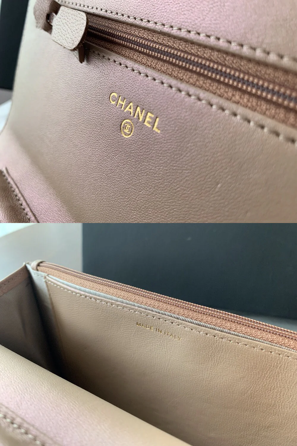 Коллекция Chanel Boy WOC Pearl - глянцевая кожа