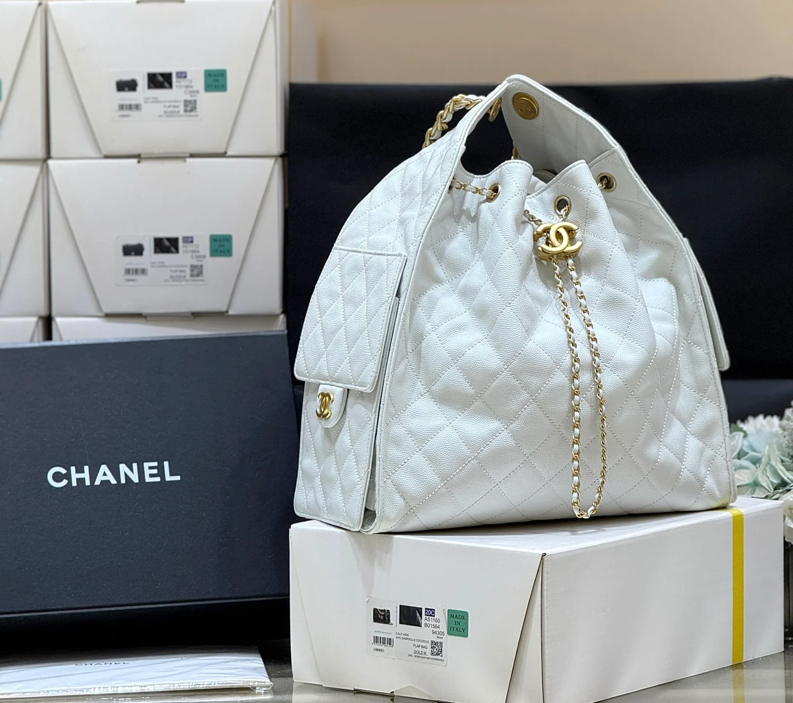 Сумка Chanel 25s 25bag - белая
