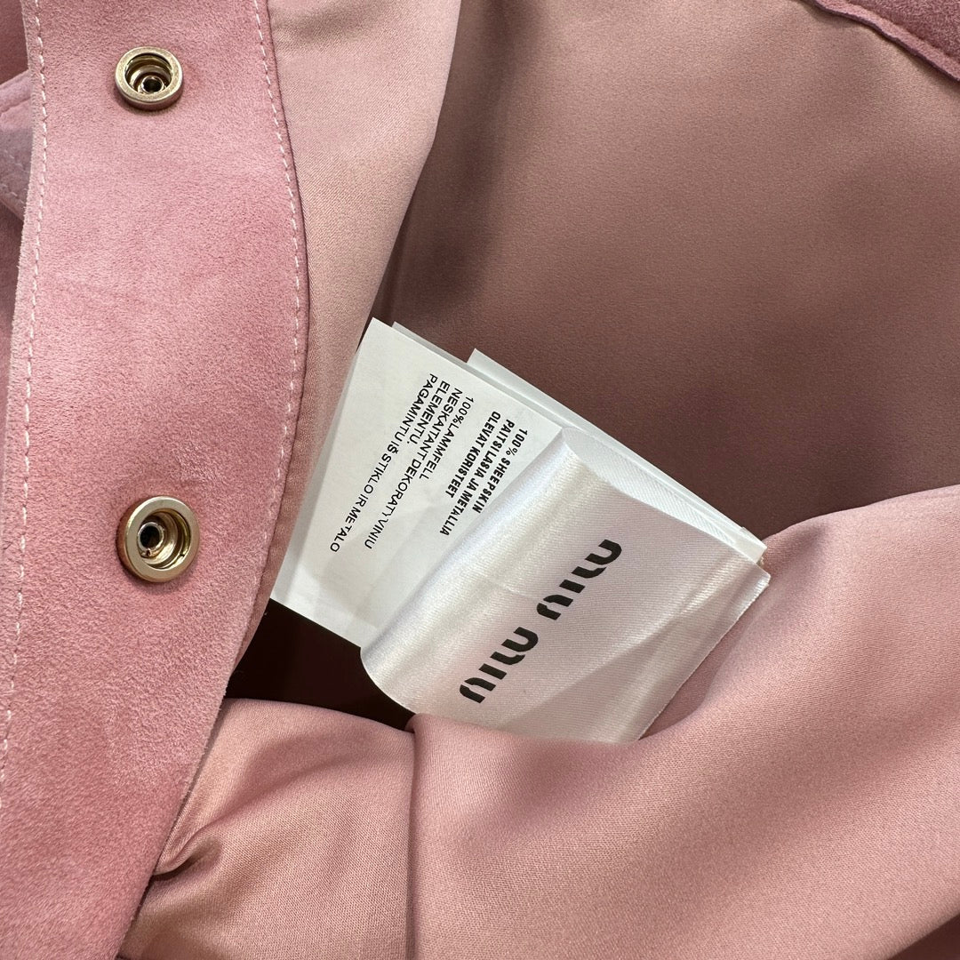 Miu Miu-2404-24 Новинка ранней весны: Шикарный кашемировый костюм в молекулярном стиле - 1