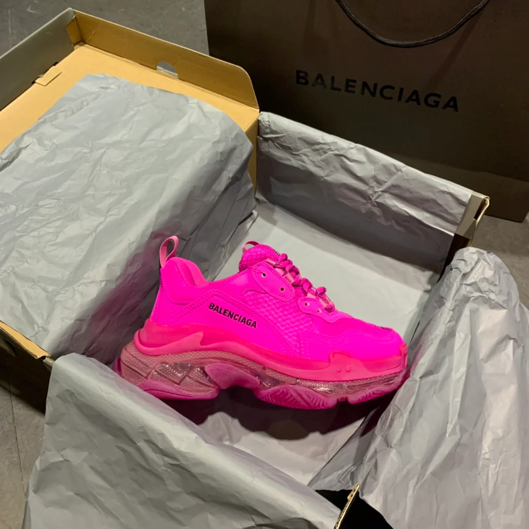 Li Shi - Папины кроссовки - Подошва с воздушной подушкой - Персиково-розовый