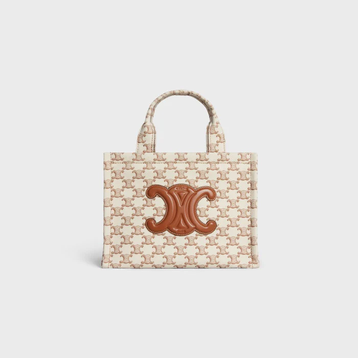Сумка-шоппер Celine Cabas Thais Classic All-Print Canvas Tote Bag - Маленькая