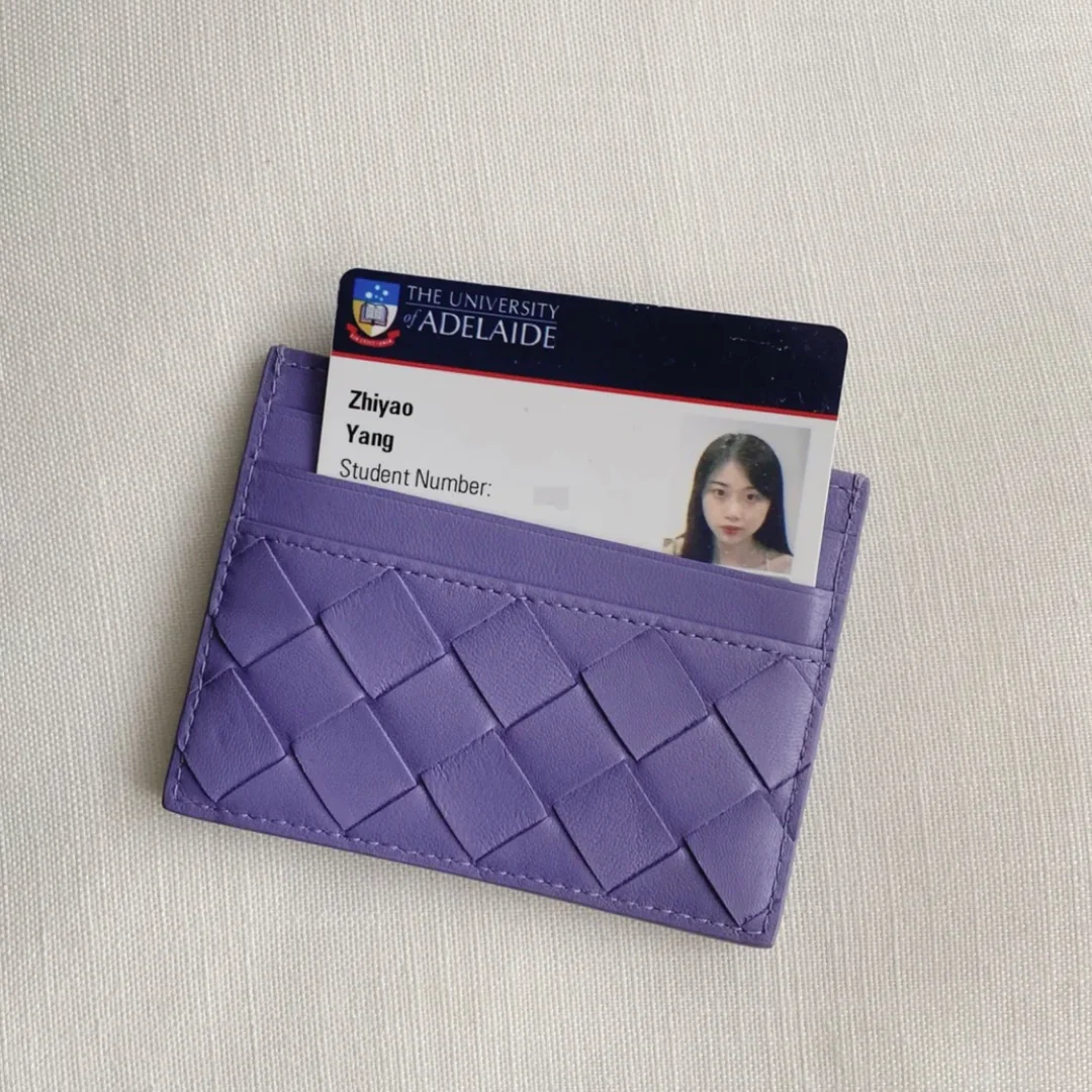 BV-扁身小格 卡夹 熏衣草紫