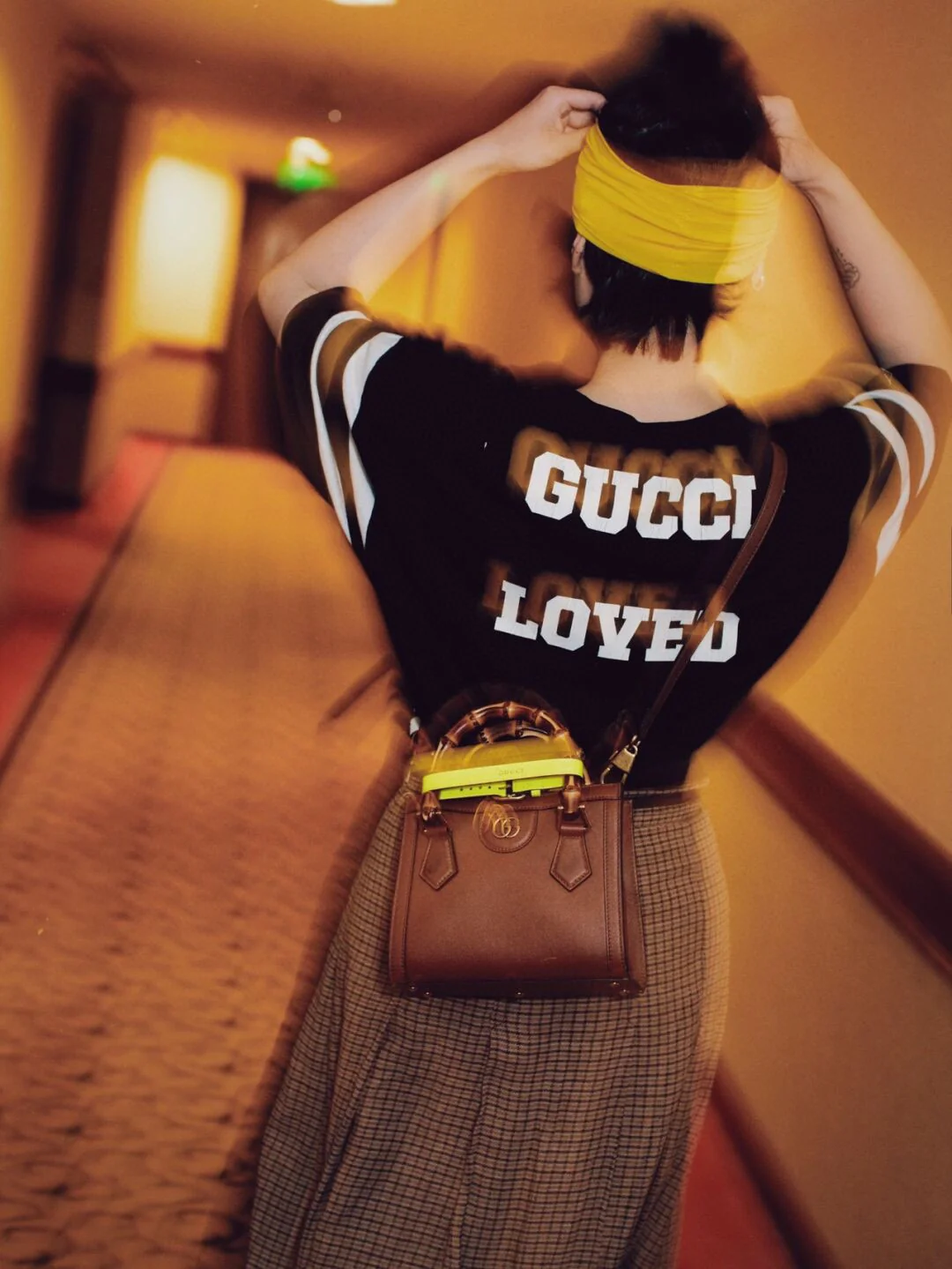 Сумка Gucci Bamboo — фото в ней.