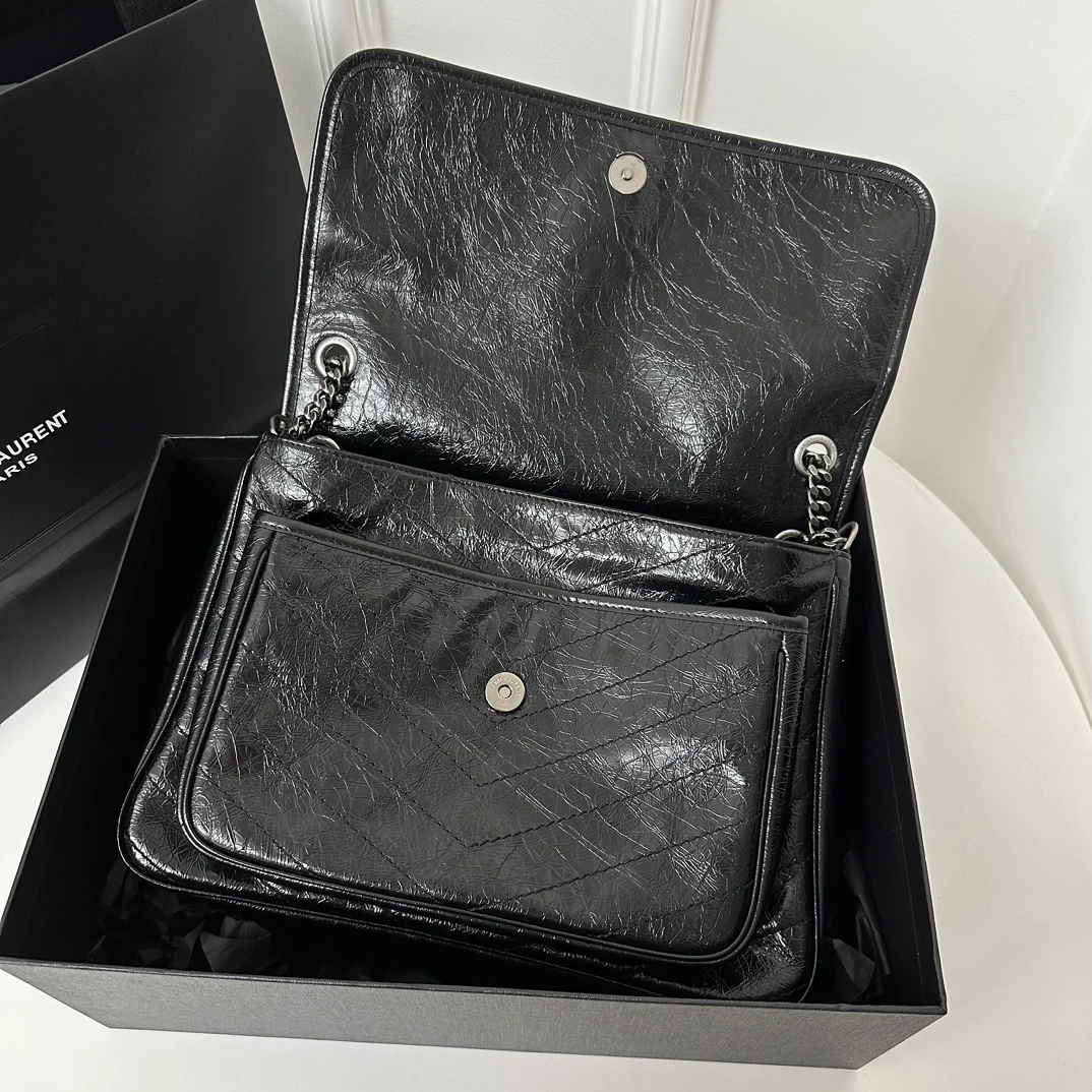 YSL Niki Baby 32 см, узор 