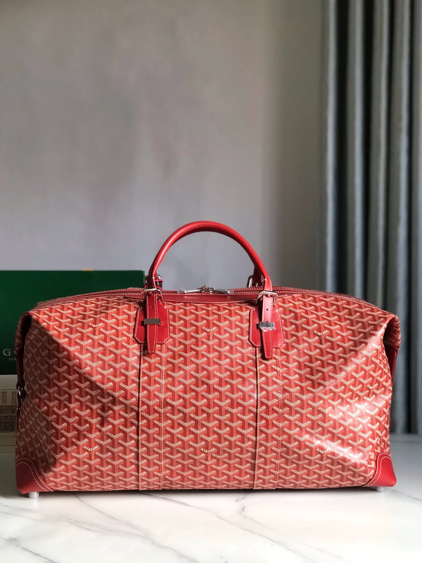 Дорожная сумка Goyard Boeing - красная