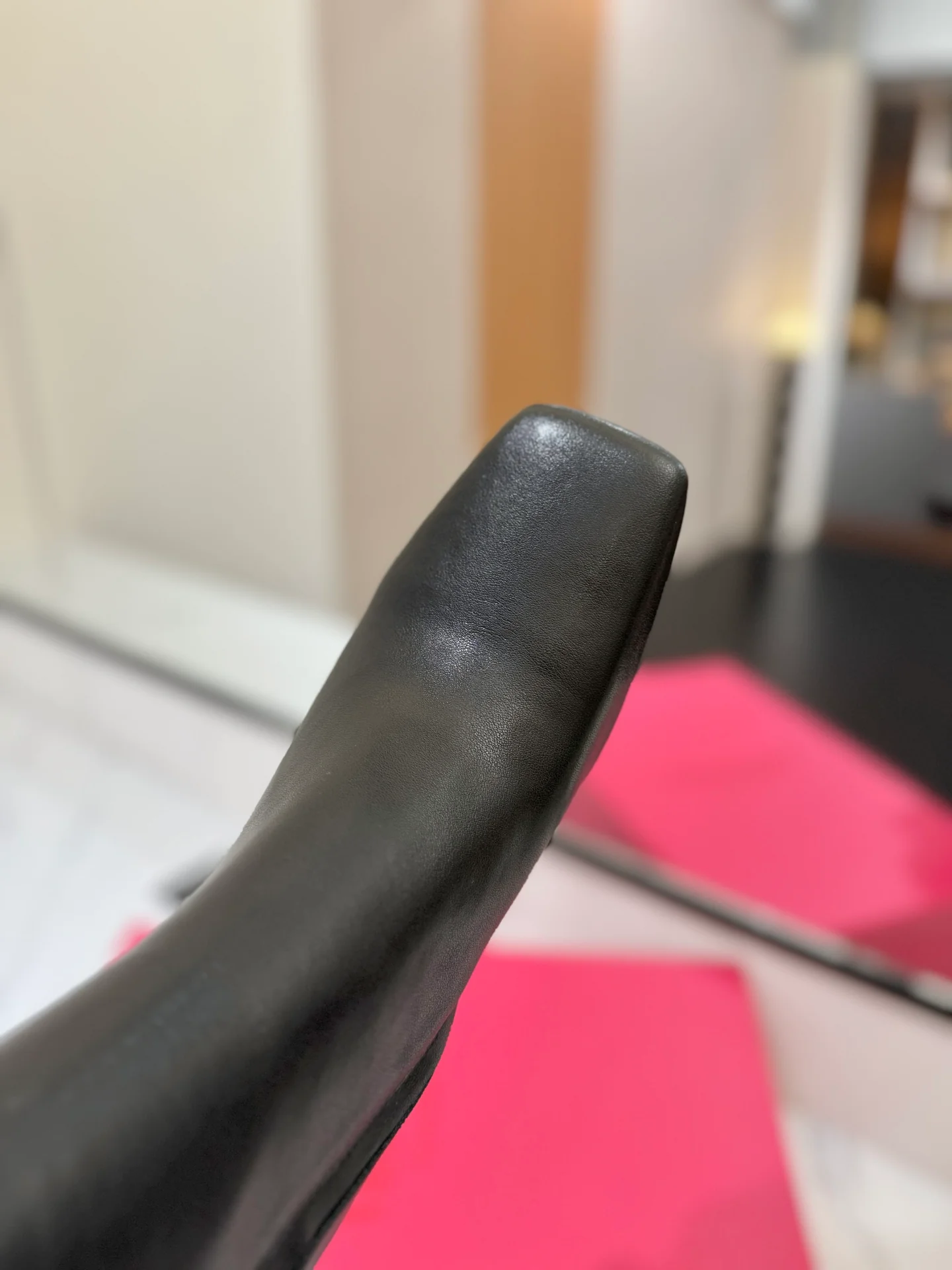 Высокие сапоги Valentino 2024 - черные