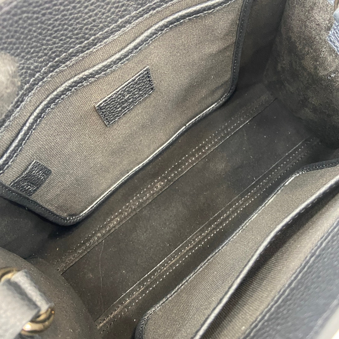 Маленькая сумка-тоут Gucci Jackie - черная