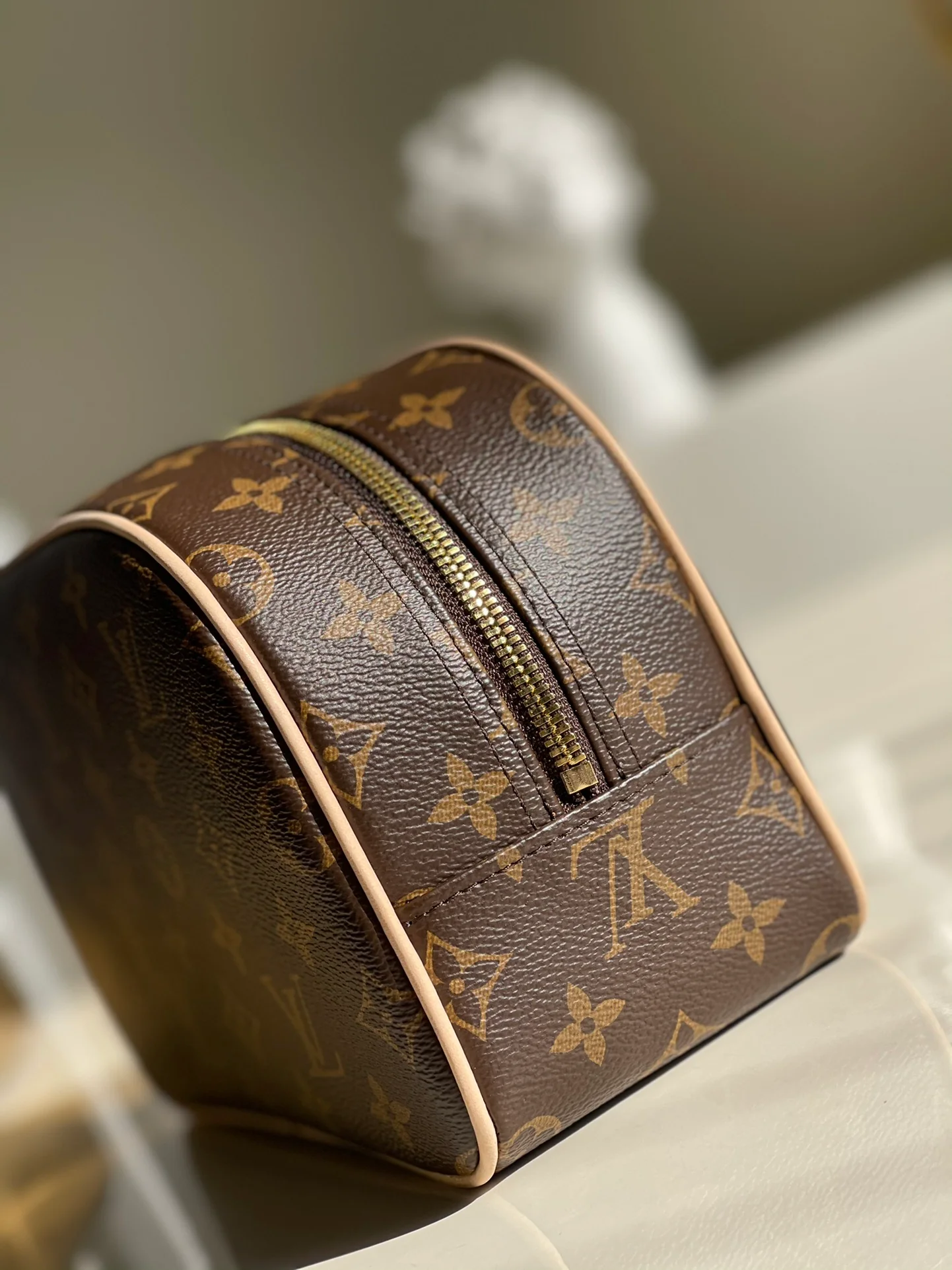 lv-m47527-damier холщовая косметичка - клатч