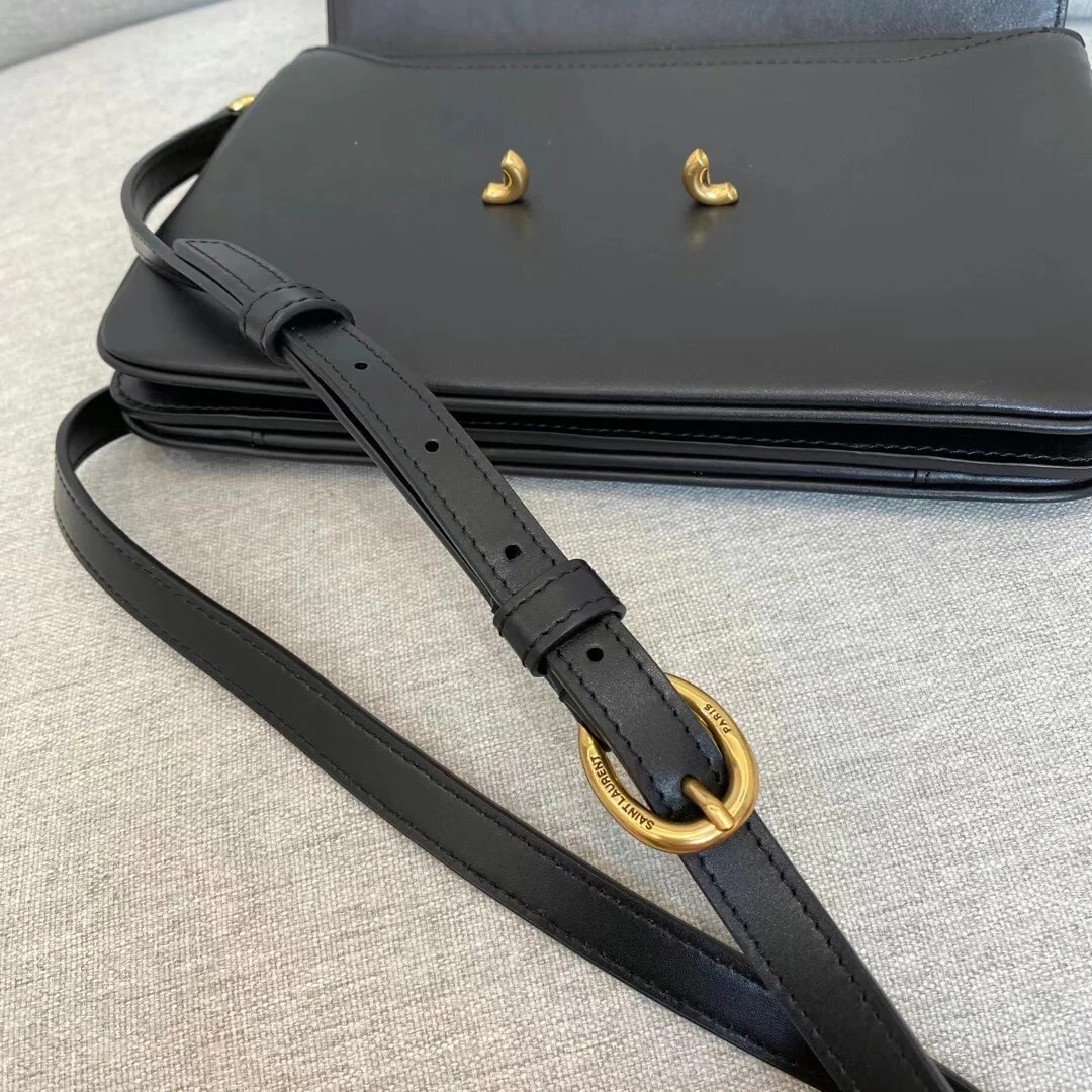 Сумка YSL Maillon - черная