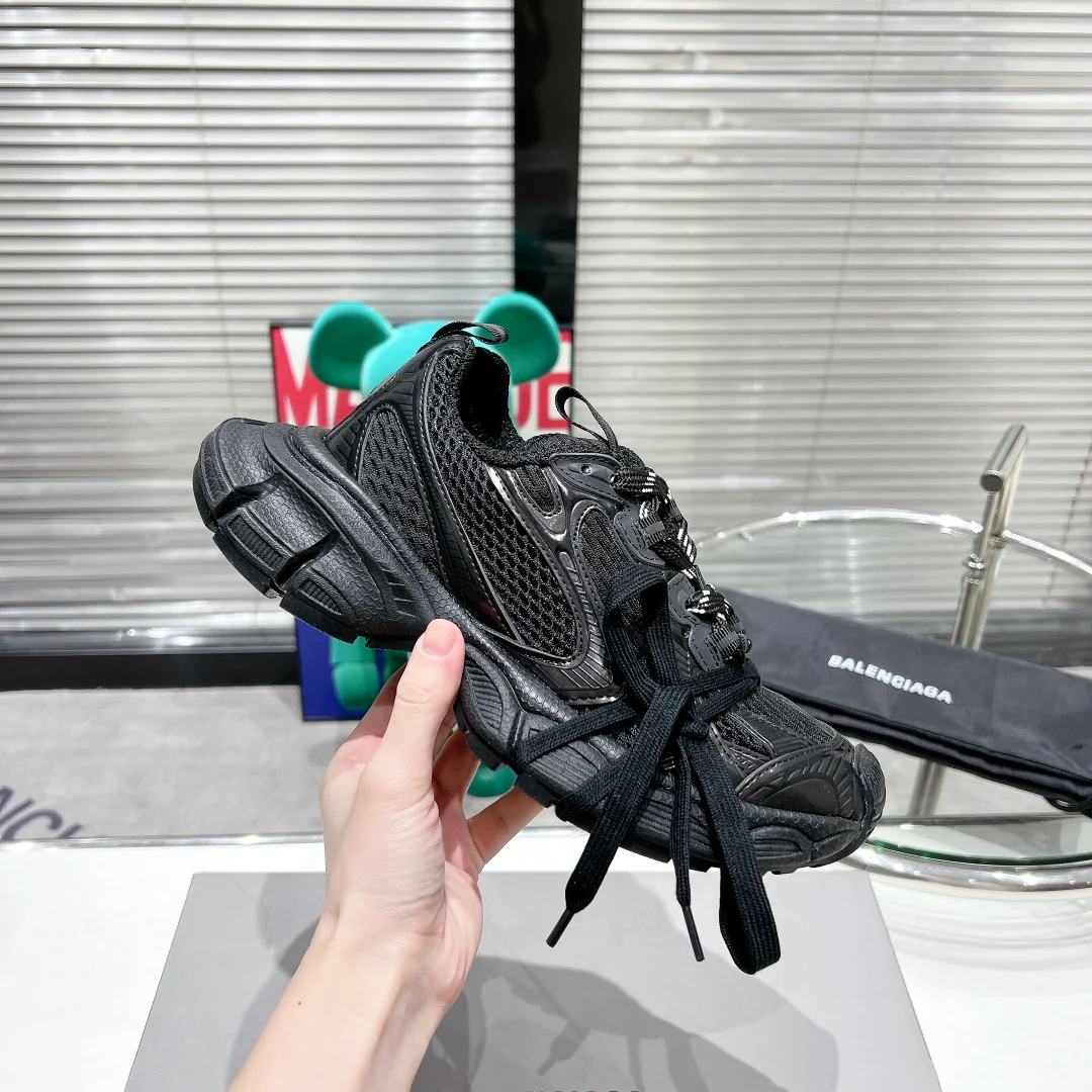 Кроссовки Balenciaga Mesh - Парные - Черные