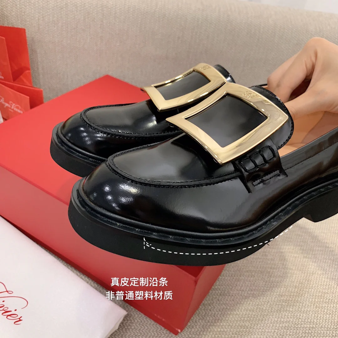 Обувь RV - 22ss - Гладкие туфли Alo с бусинами