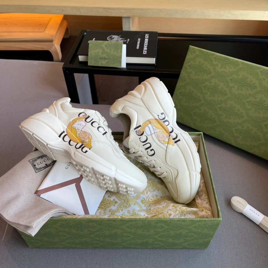 Кроссовки Gucci Kai Bear Limited Edition (папины кроссовки) - 1