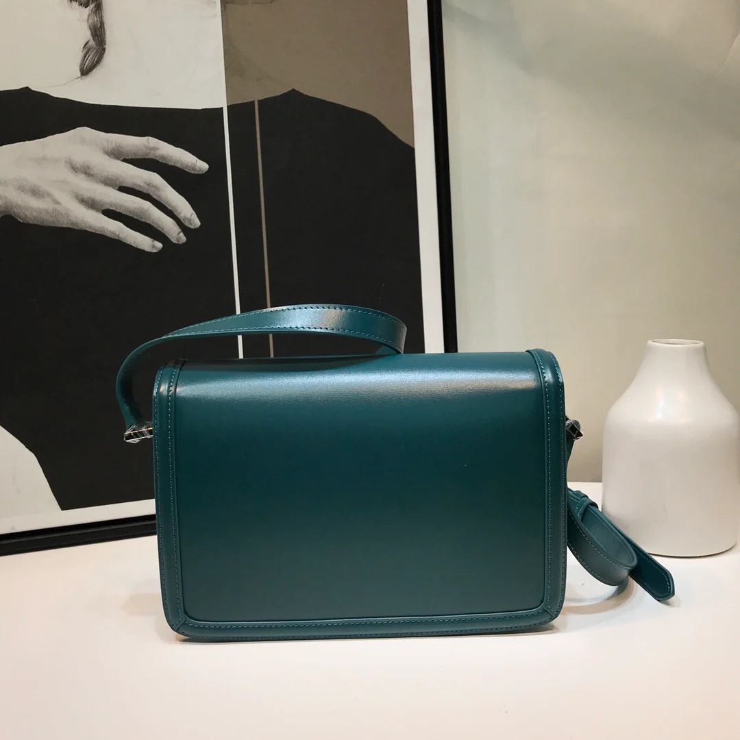 Сумка YSL Solferino Tofu - Зеленый - 23см