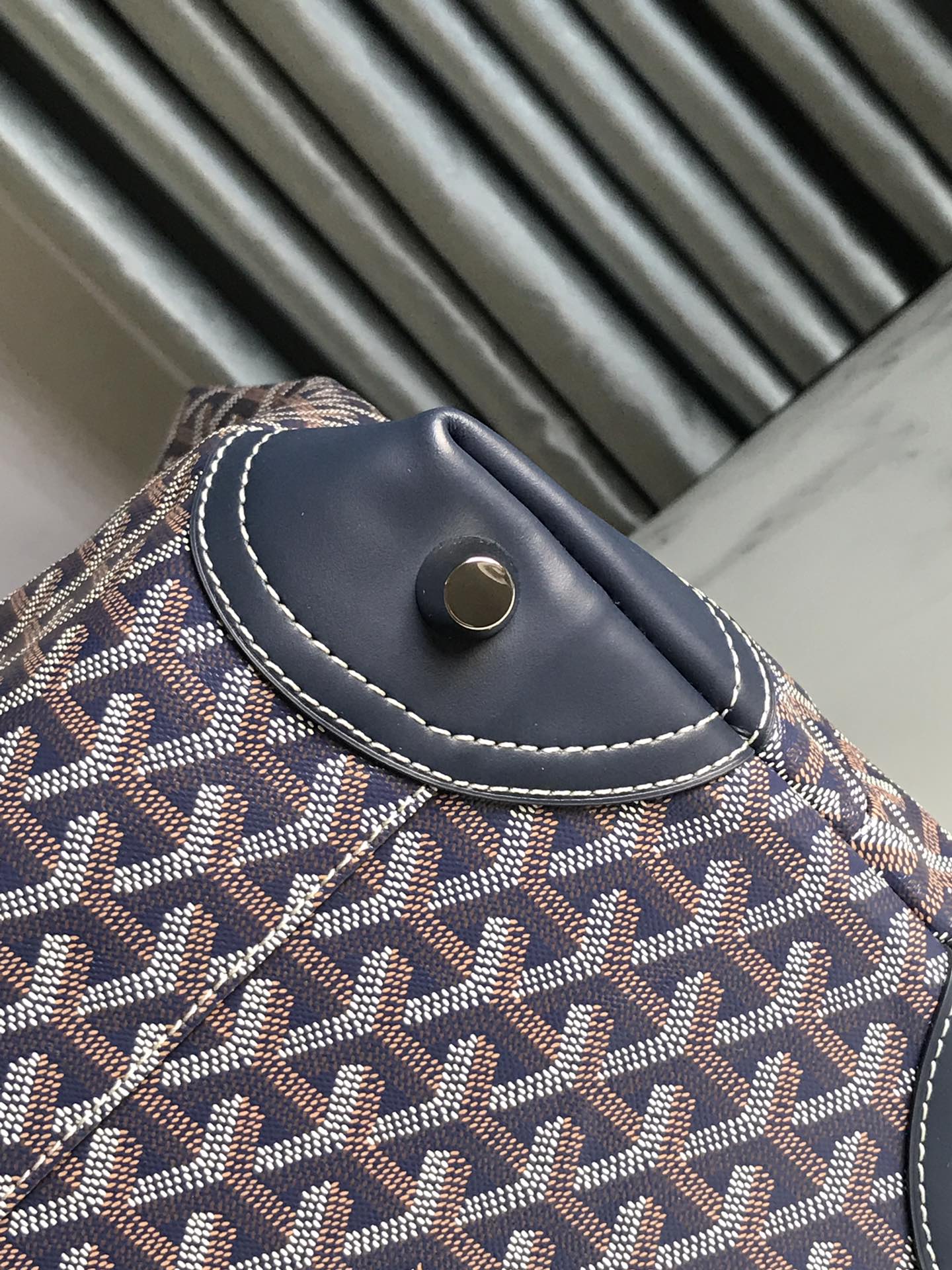 Дорожная сумка Goyard Boeing - темно-синяя