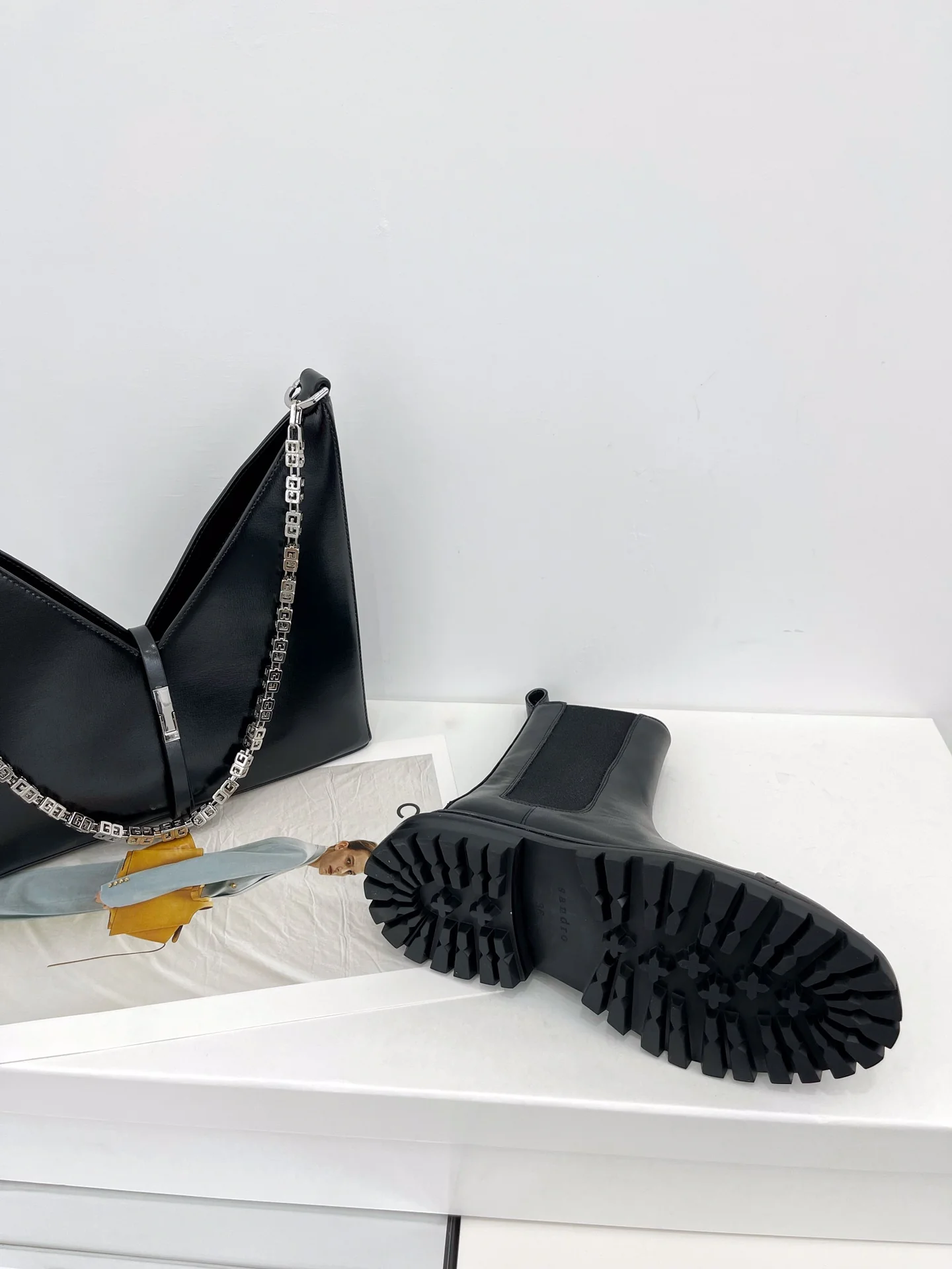 Обувь BV - BV - Металлическая колодка с отделкой стразами - Ботильоны