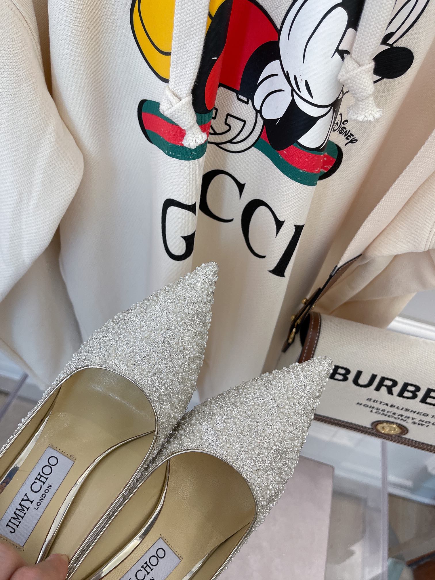 Туфли на высоком каблуке Jimmy Pearl