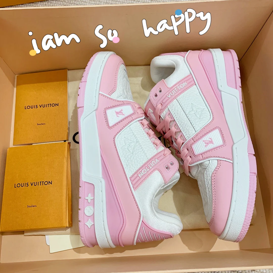 Кроссовки LV Trainer Series - Спортивная обувь - Унисекс - Розовые