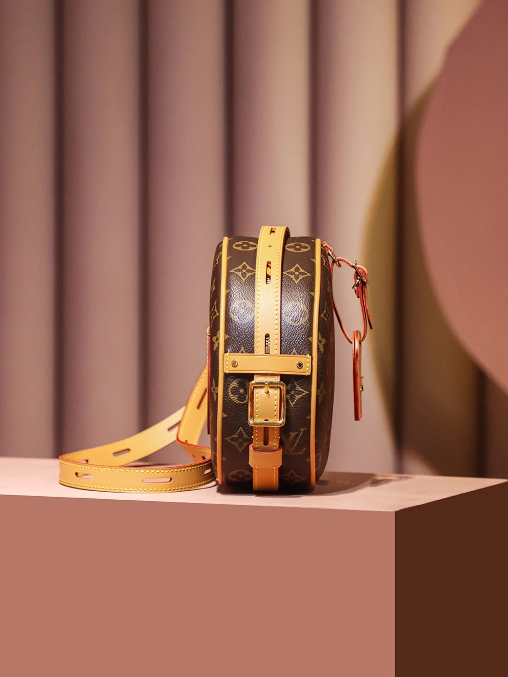 m45747-LV-Косметическая сумка-Круглая сумка