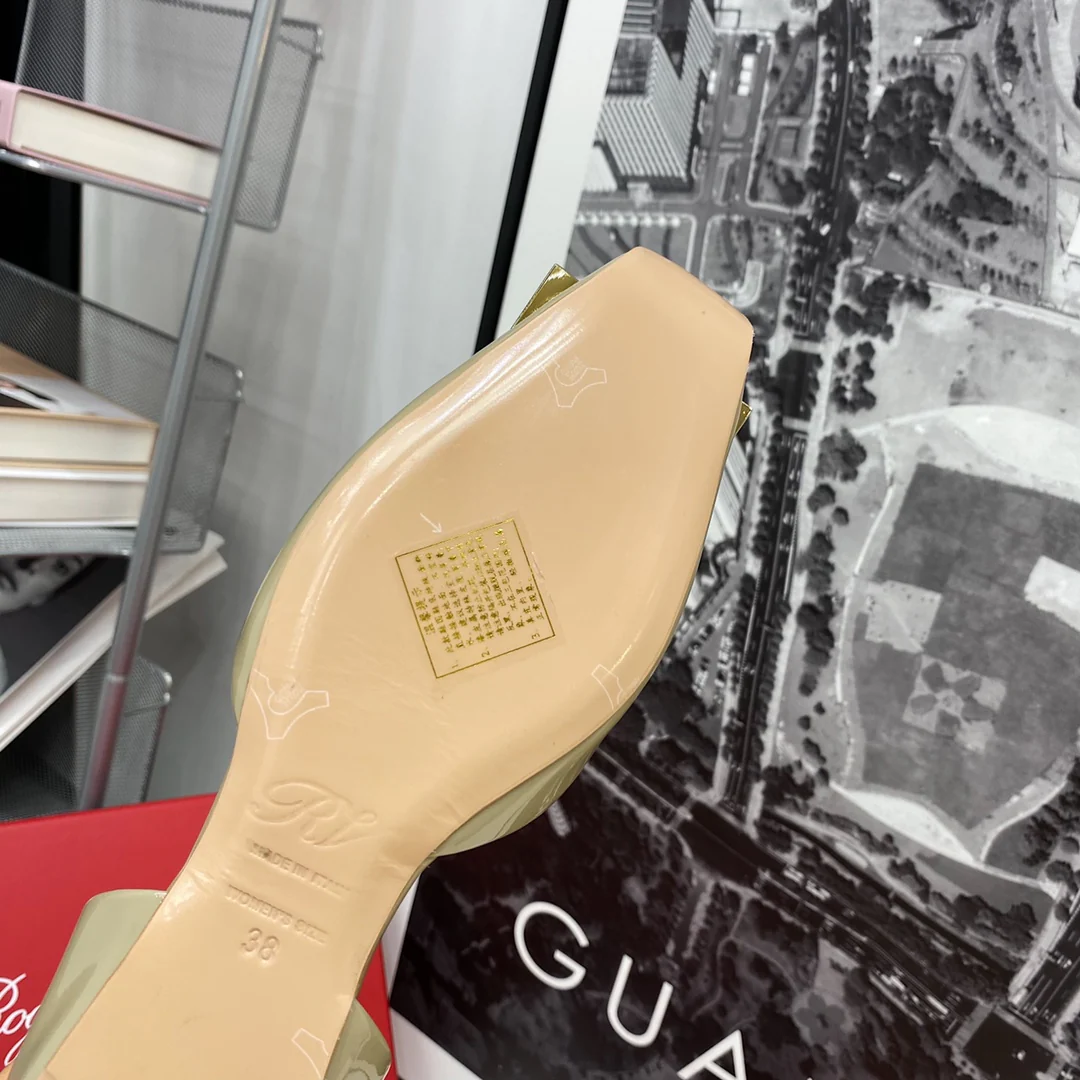 RV-Flat Bottom Hollow Square Toe-Elephant Gray