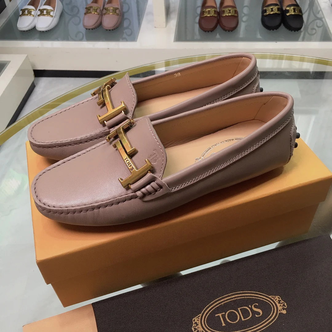 Лоферы Tods Double T без шнурков - 1