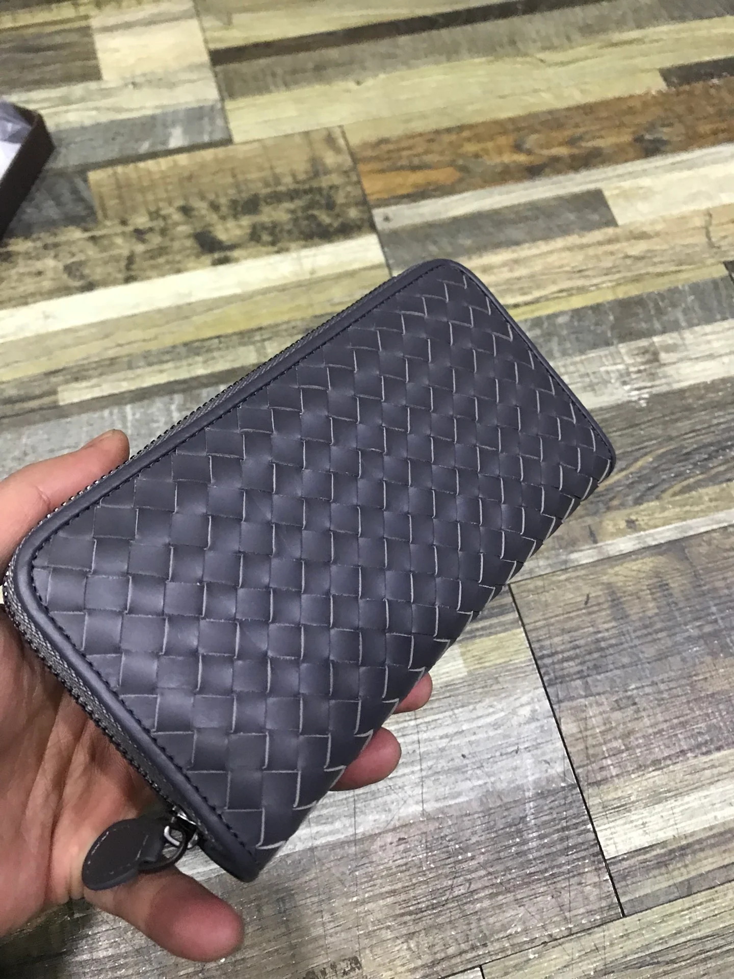 BV 拉链长夹-意大利原厂胎牛皮