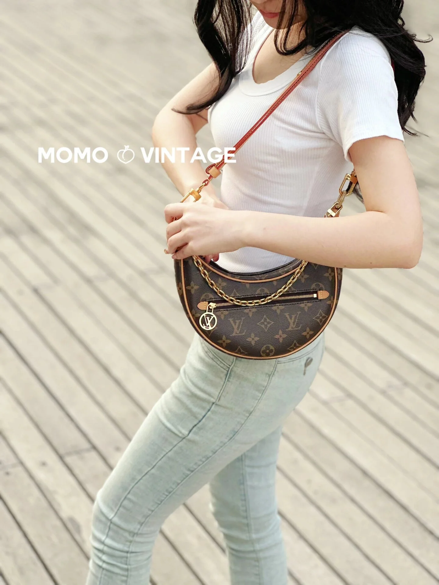 m81098-LV-loop Сумка-мешок с петлями, наплечная/кроссбоди