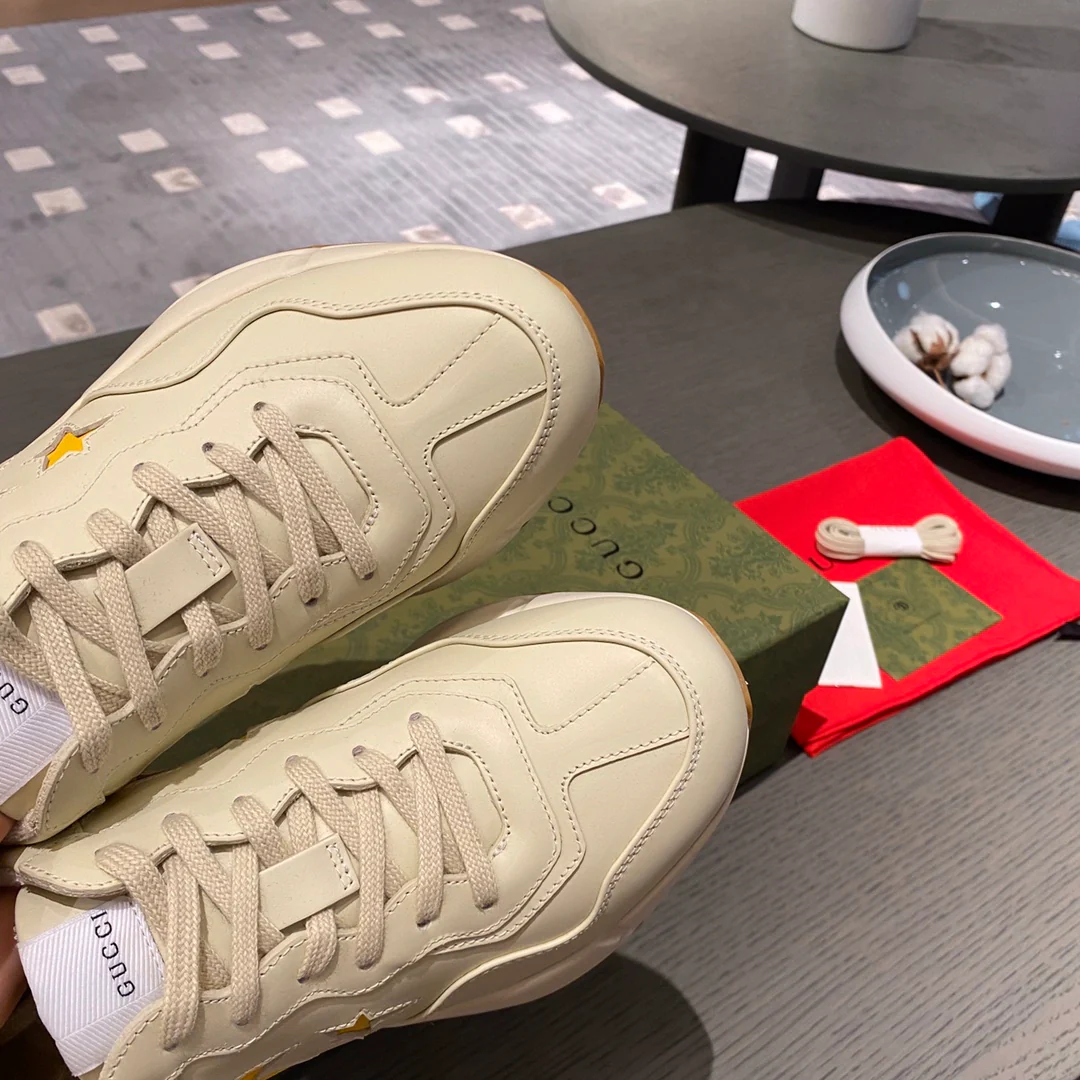 Массивные кроссовки Gucci - унисекс - 21