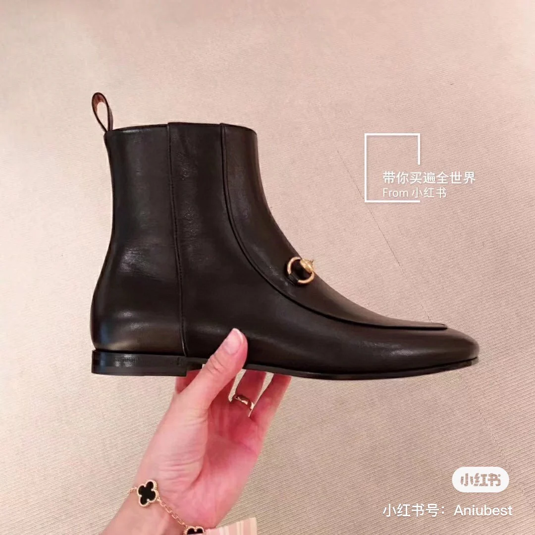 Ботильоны Gucci Street с пряжкой - верхнее изображение