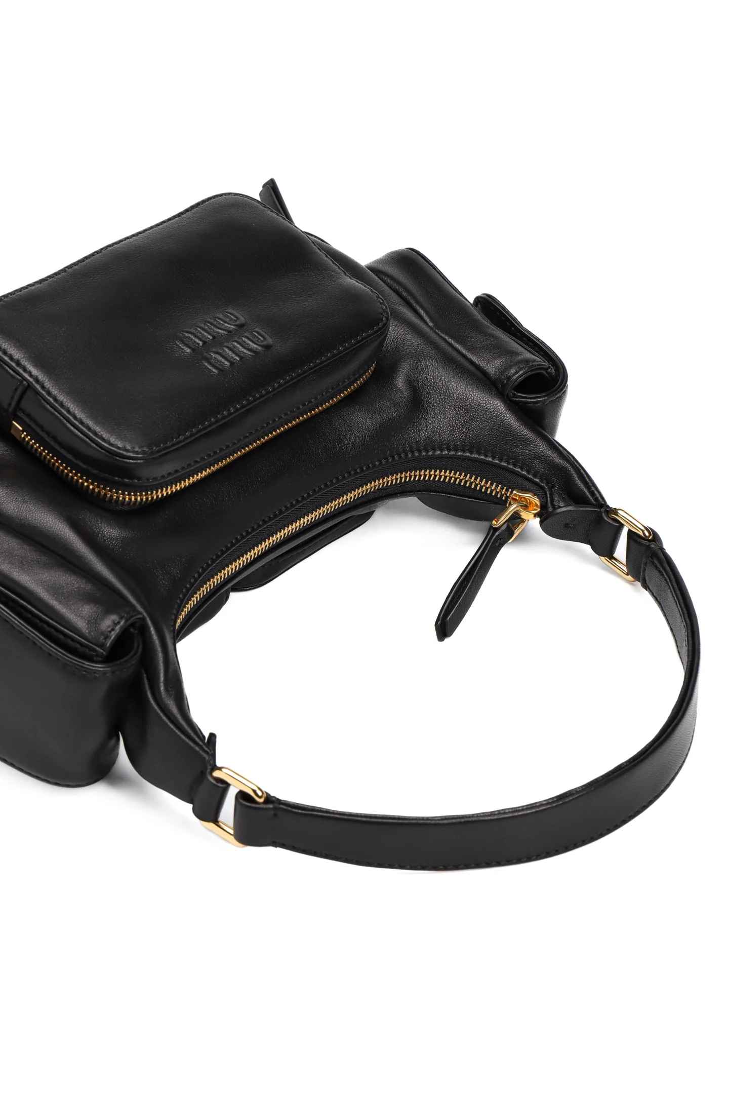 Miu Miu - Сумка-клатч из кожи наппа