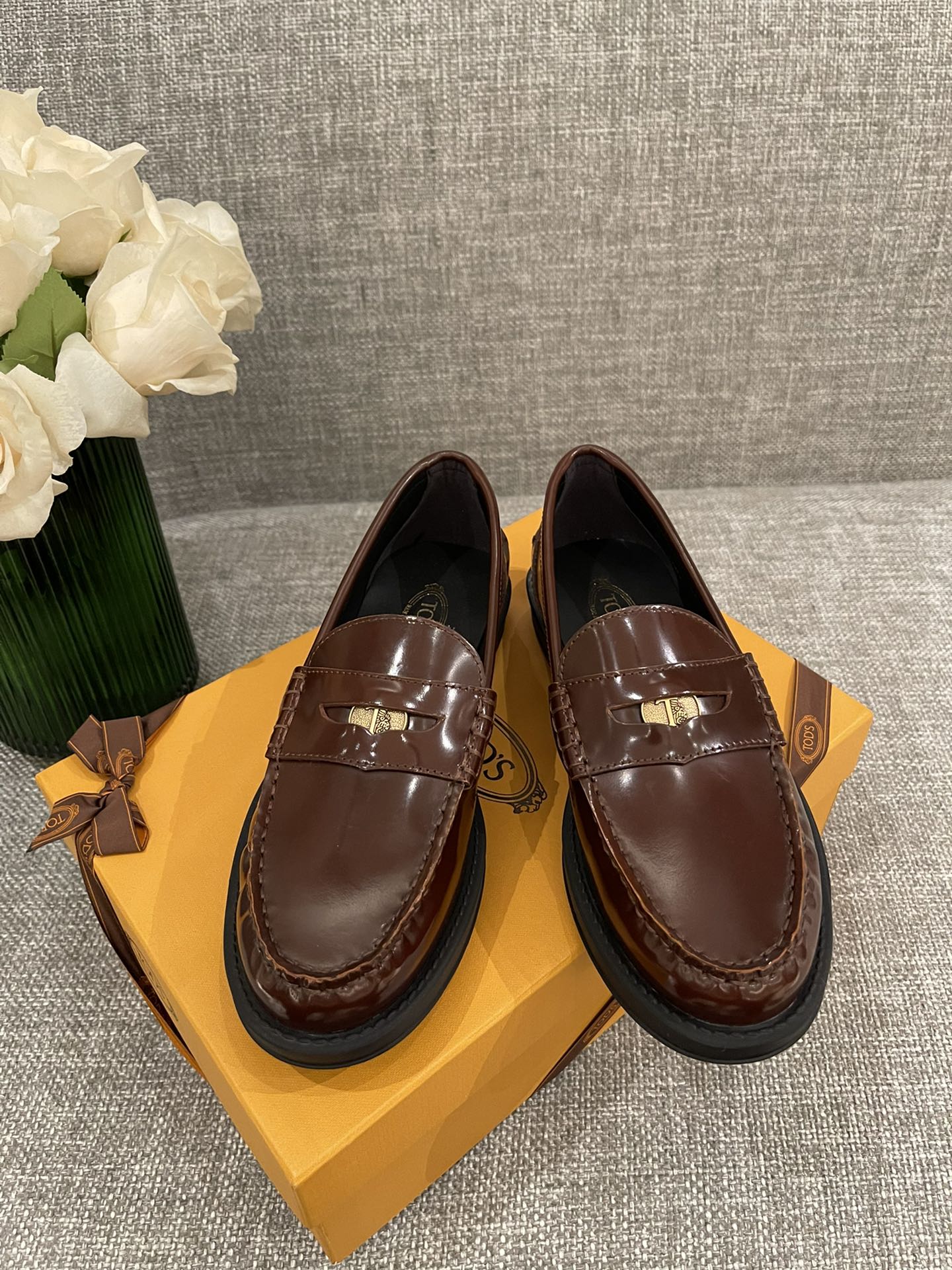 Обувь Tods Afro - коричневая