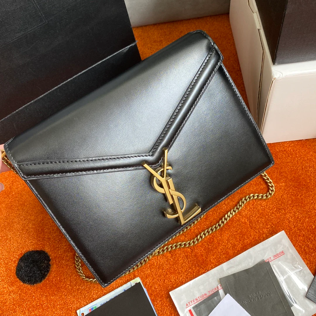 Сумка-конверт YSL Cassandra из плетеной ткани - 5 шт.