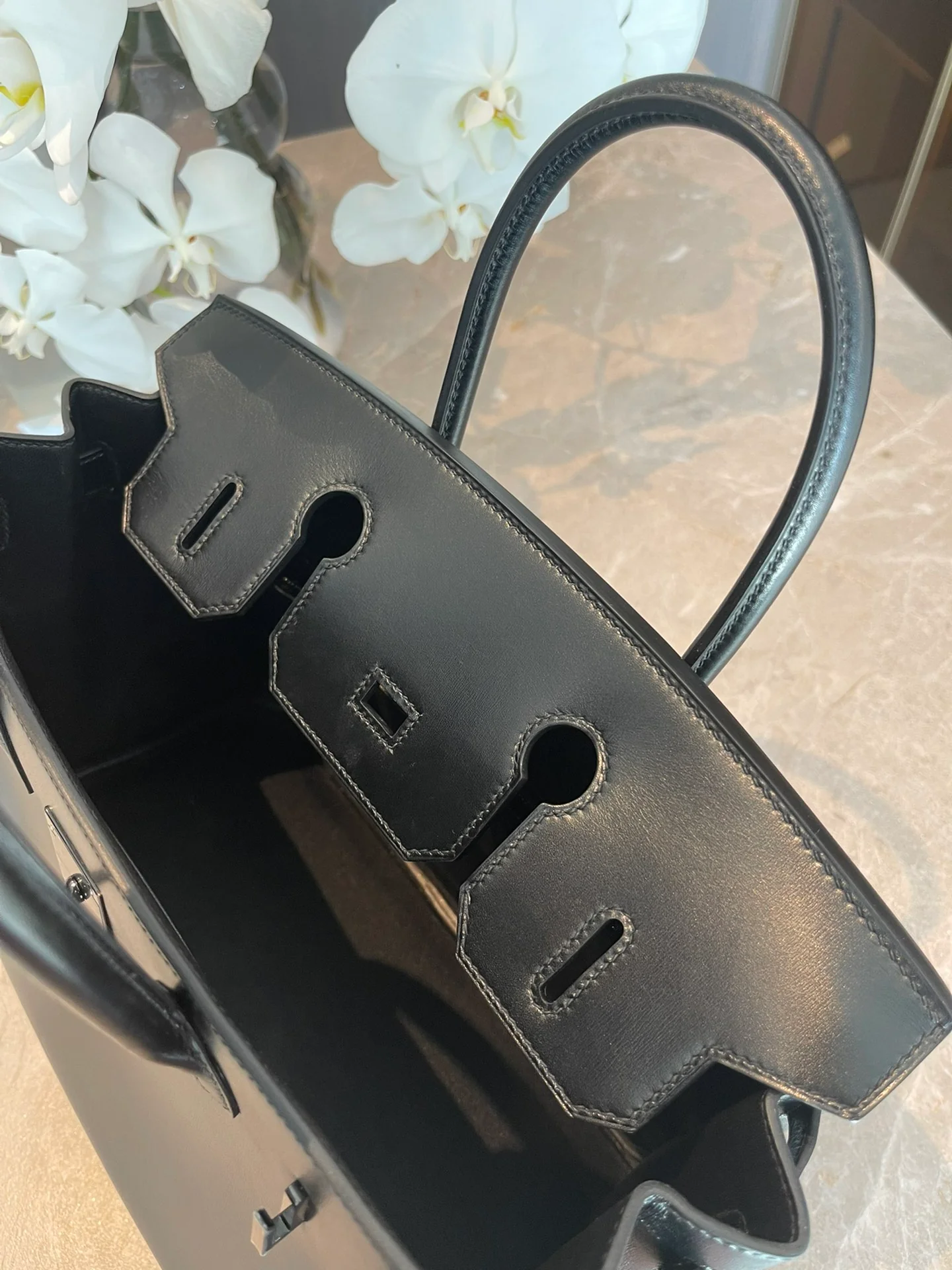 Сумка Hermes Birkin 30 Box Black