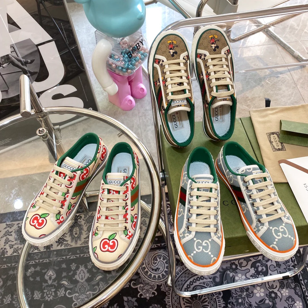 Кед Gucci из парусины - Полная коллекция - 1