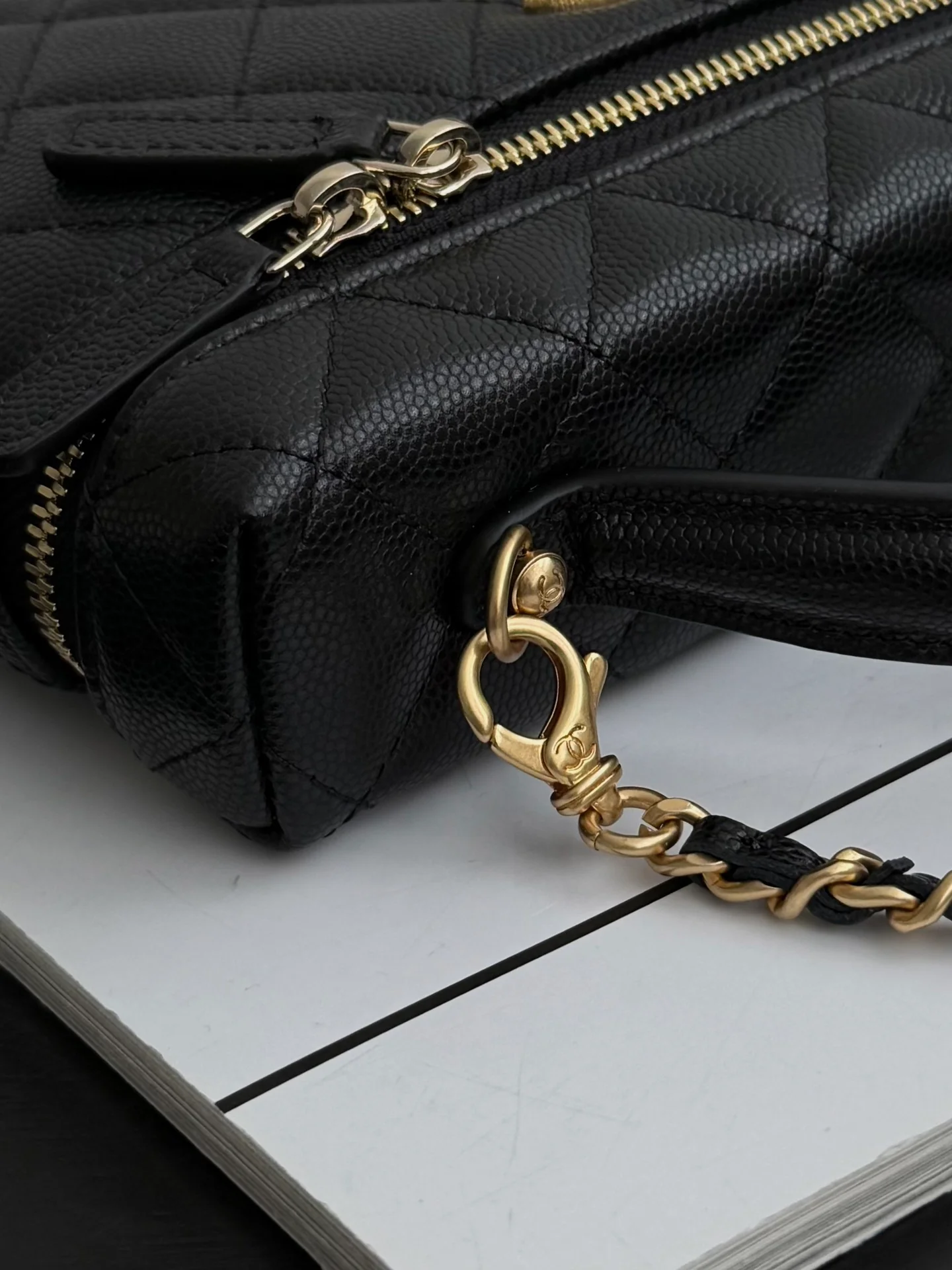 Клатч Chanel 25p-LP Box - черный