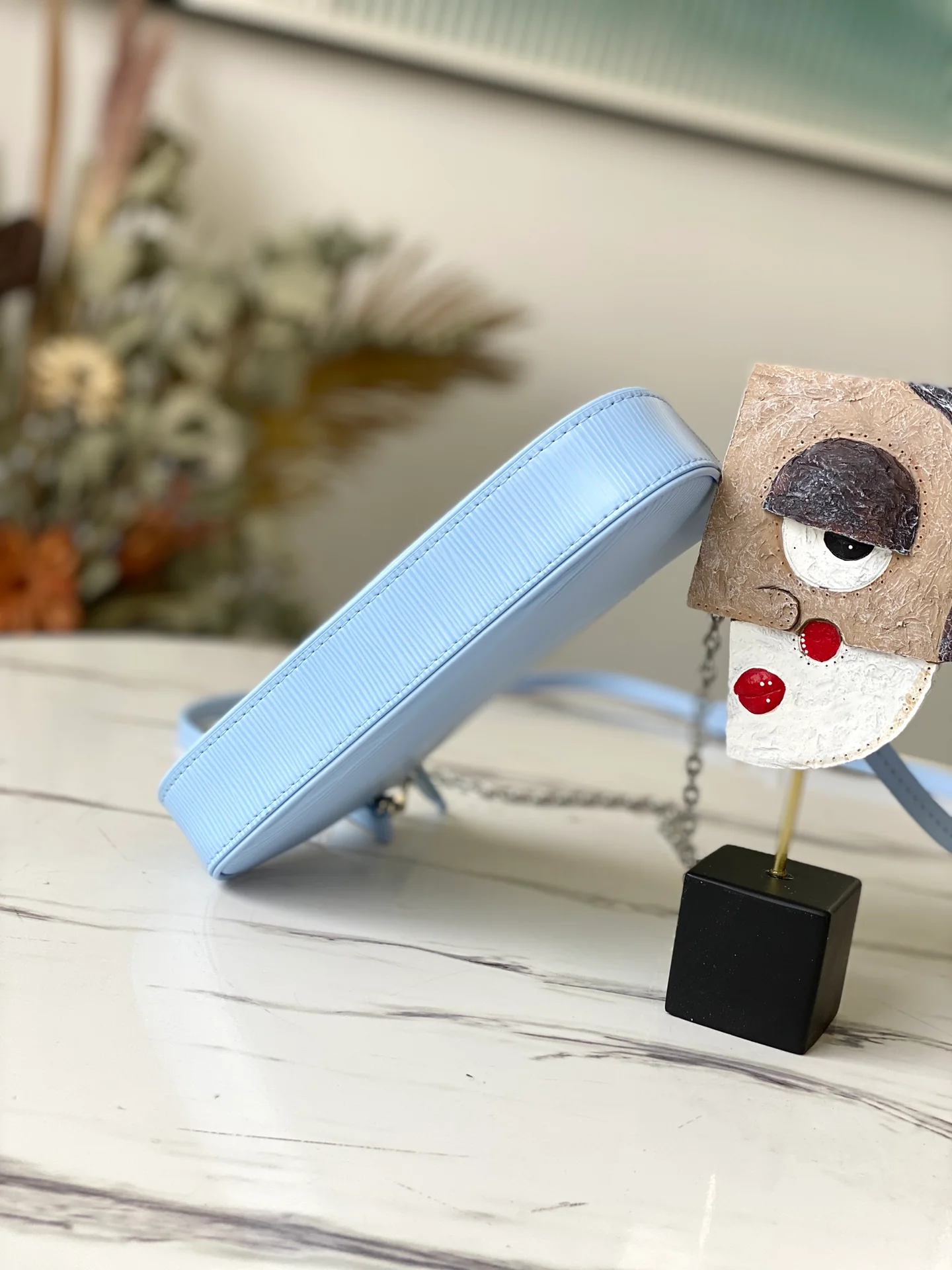 m80480 - Небесно-голубой - Удобный ремешок для крепления - Сумка