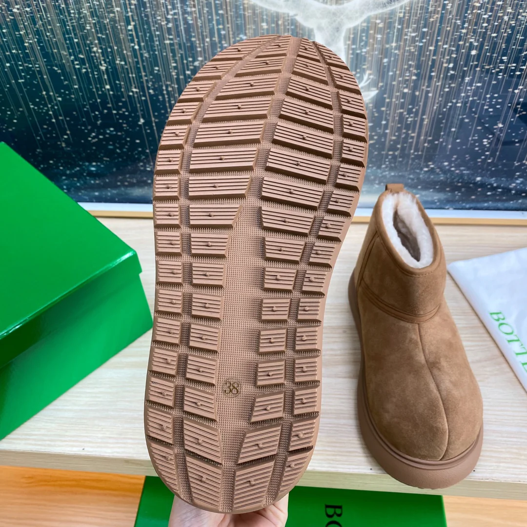 Снежные ботинки BV - светло-коричневые