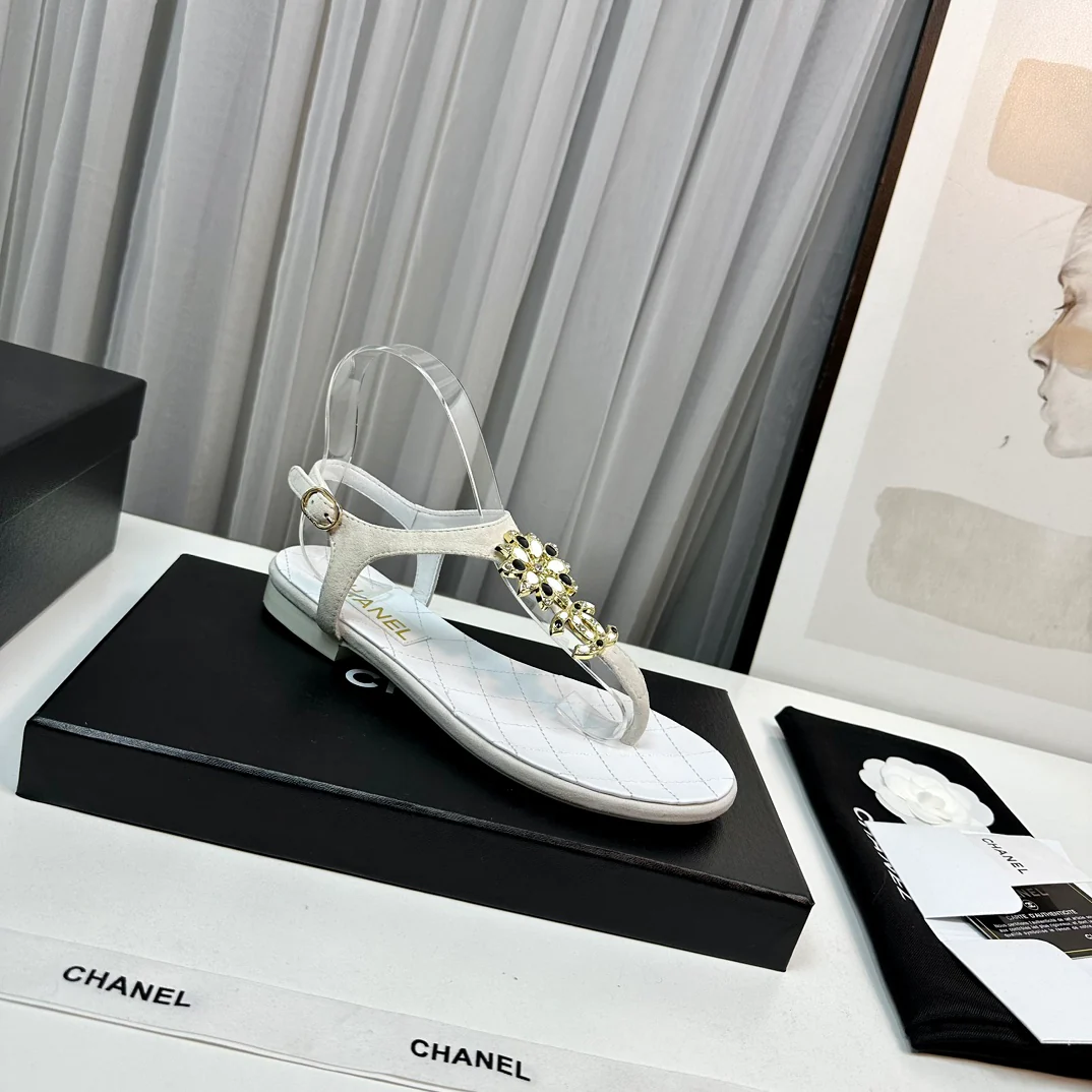 Chanel - Шлепанцы из овечьей кожи