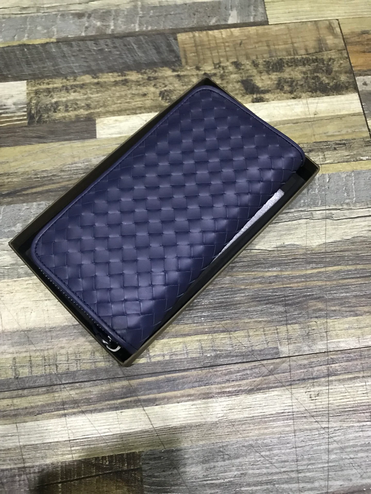 BV 拉链长夹-意大利原厂胎牛皮