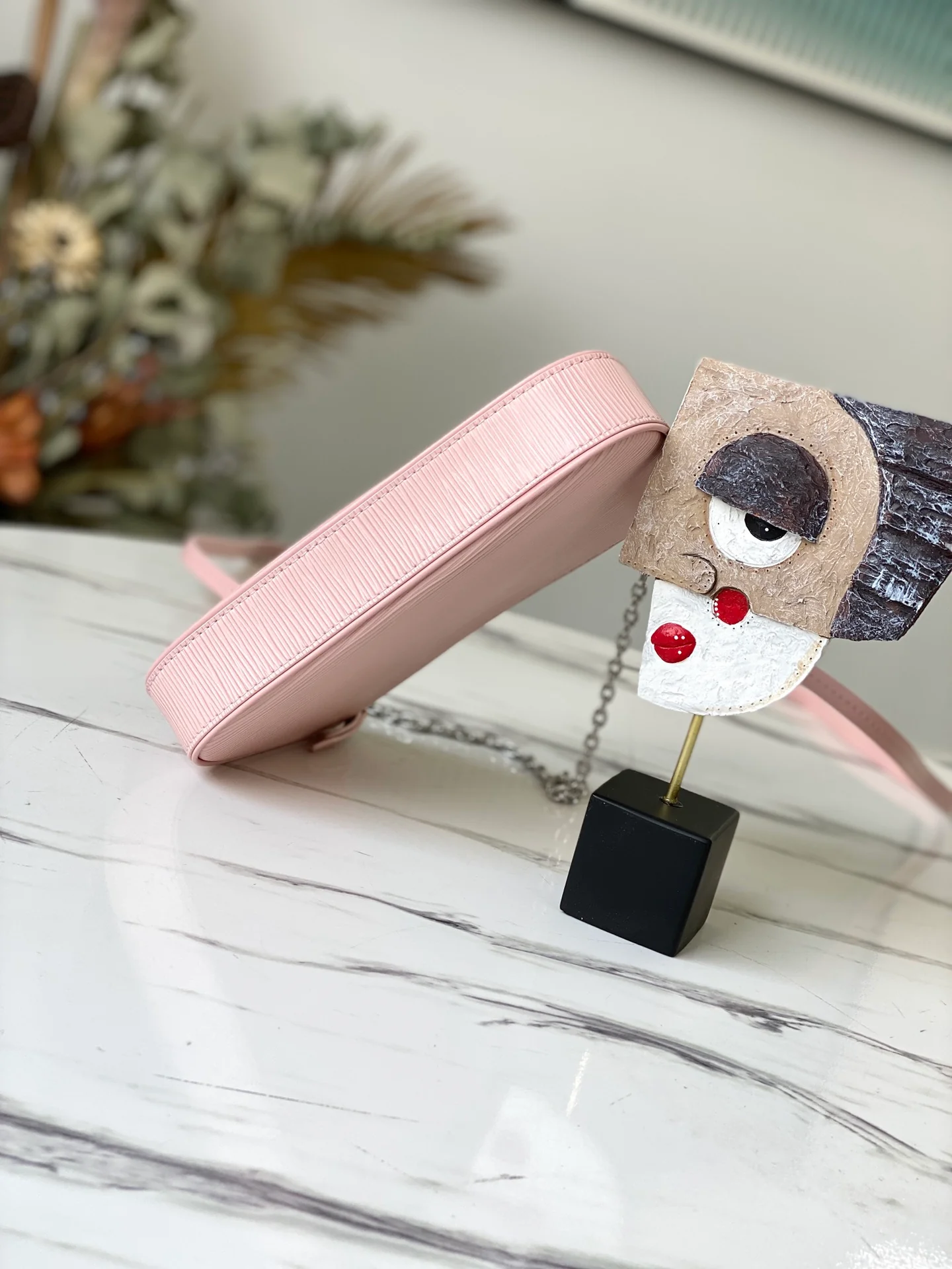 lv-m80483-ballet pink-easy-pouch-on-strap-handbag