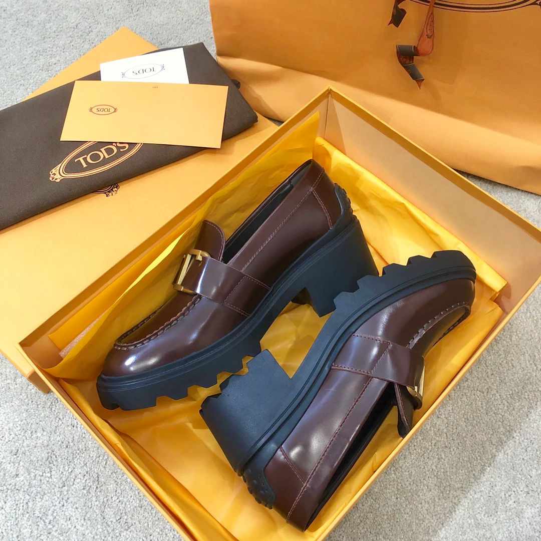 Tods - Лоферы на платформе