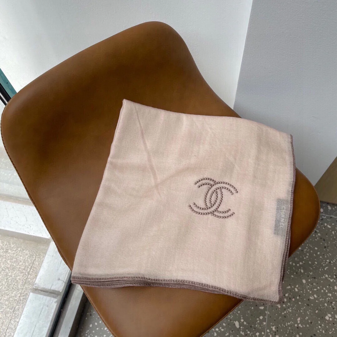 Кашемировый шарф Chanel - 105 см - 180 см