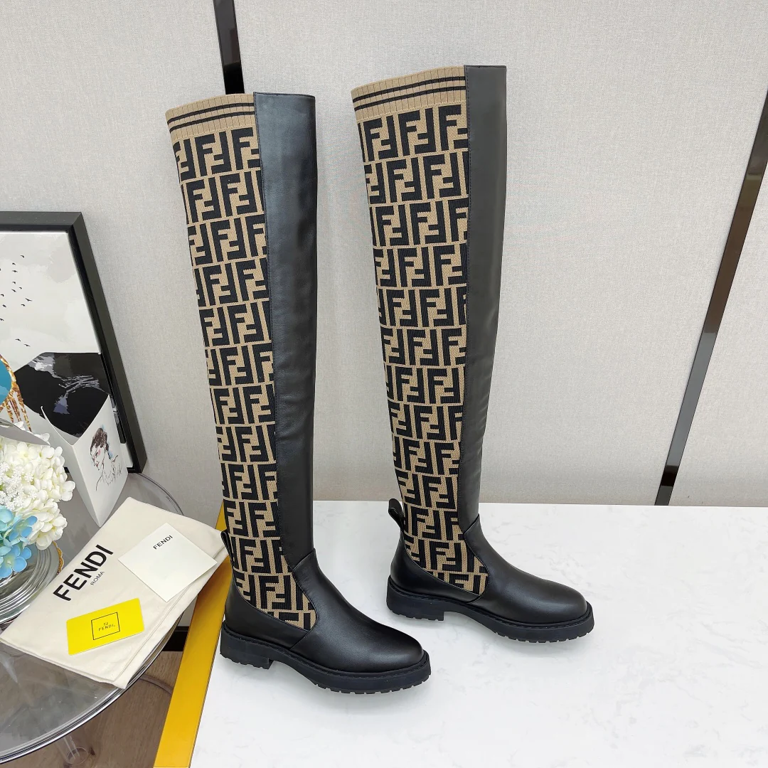 Fendi - Великолепная красота - Ботинки-чулки