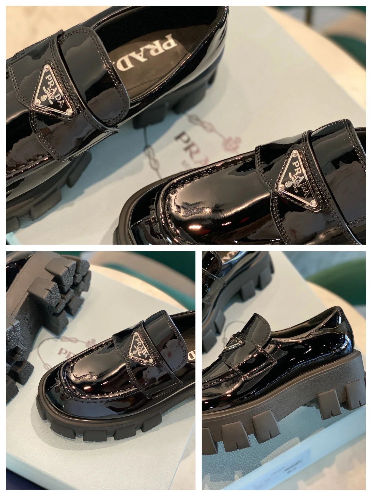 Новая коллекция обуви на платформе от Prada - обувь в афро-стиле.